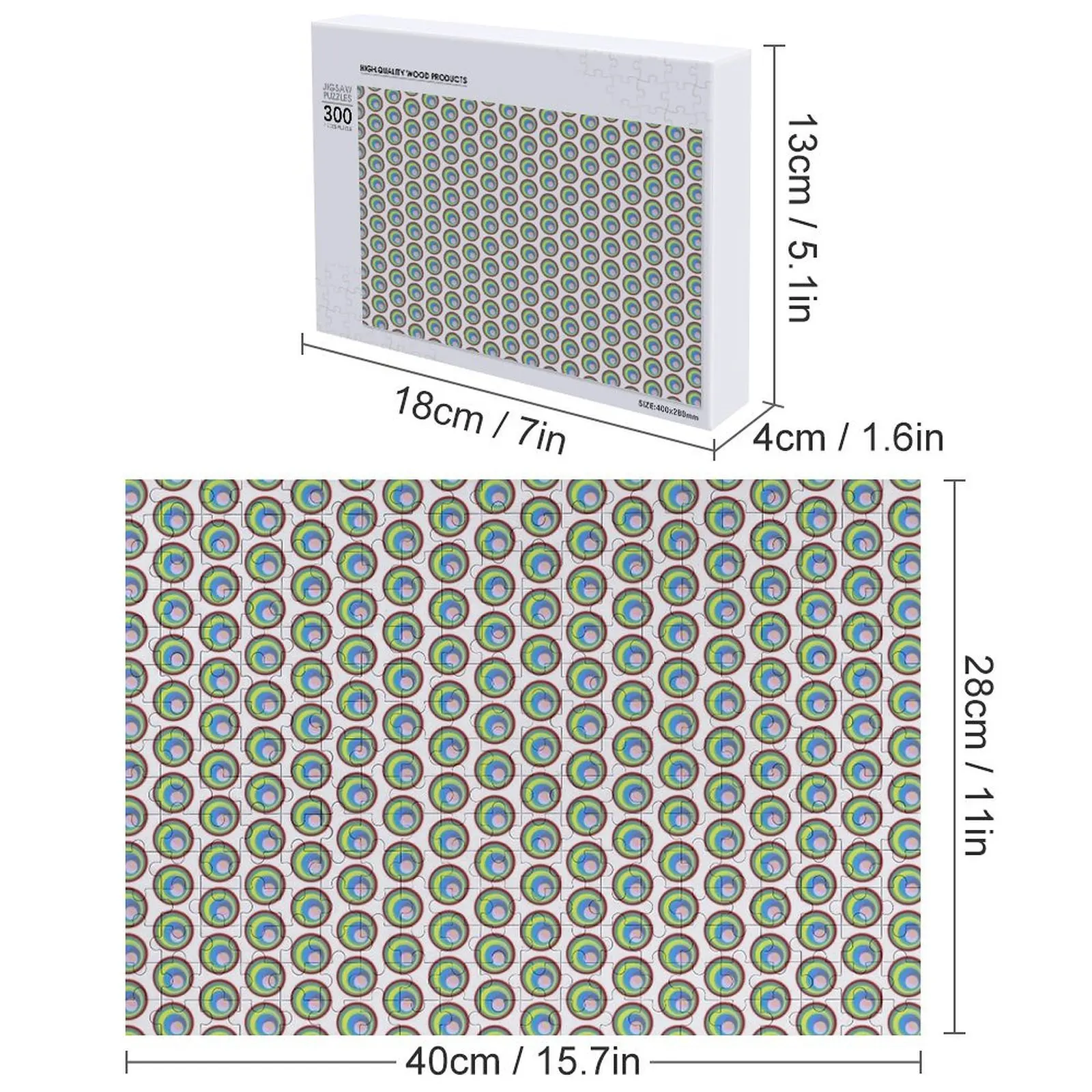 Puzzle con bersaglio in movimento Animali in legno Giocattoli personalizzati personalizzati per bambini Puzzle