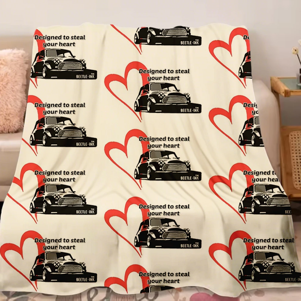 Manta acogedora de franela vola tu corazón con tecnología antipilling lavable a máquina, camino de cama acolchado, mantas minimalistas