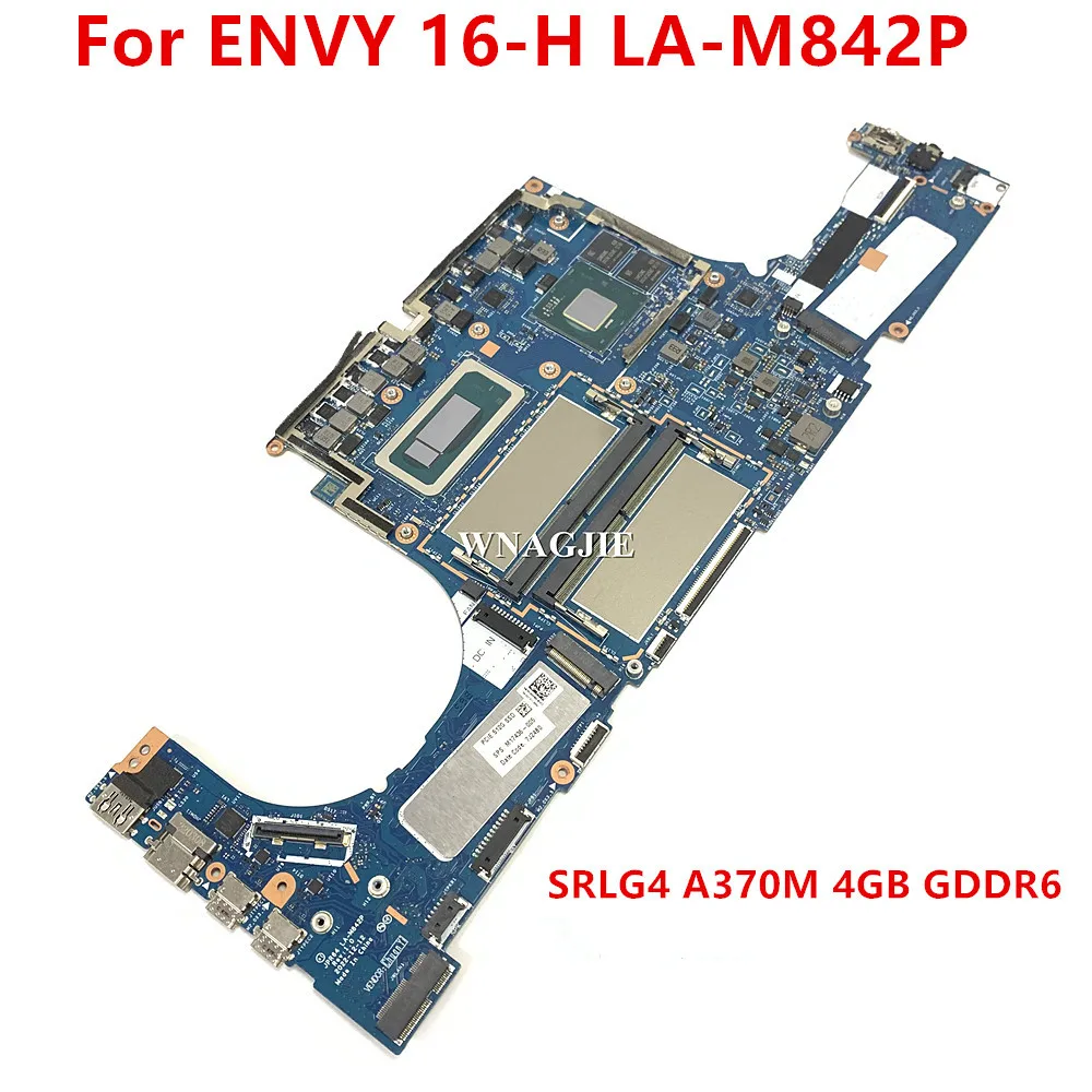 

JPR64 LA-M842P для материнской платы ноутбука HP ENVY 16-H1000 16-H N40703-601 i5-13500H CPU SRLG4 A370M 4GB GPU 100% полностью протестировано