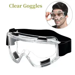 Safety Goggle Anti-splash Dust-Proof WInd-Proof Work Lab Eyewear Eye Protection Industrial Research Safety Glasses Clear Lens