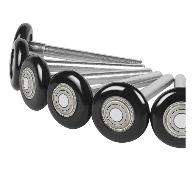 BAAJ-10 Pack Garage Door Roller Door Wheels Replacement Quiet Garage Rollers Double Seals Precision Bearings Sliding Door Roller