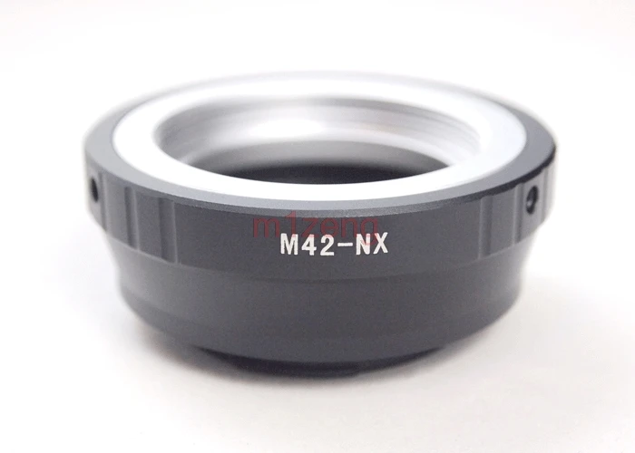 m42-nx 42mm M42 Screw lens to NX Mount Adapter Ring for samsung NX5 NX10 NX11 NX100 NX200 NX210 NX1000 Camera