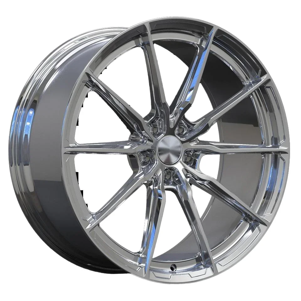 Four Wheels 20 Inch High Quality Forged Aluminum Sport Wheels Multi-Spoke Design with 45/50/30/35mm ET and 112mm PCD