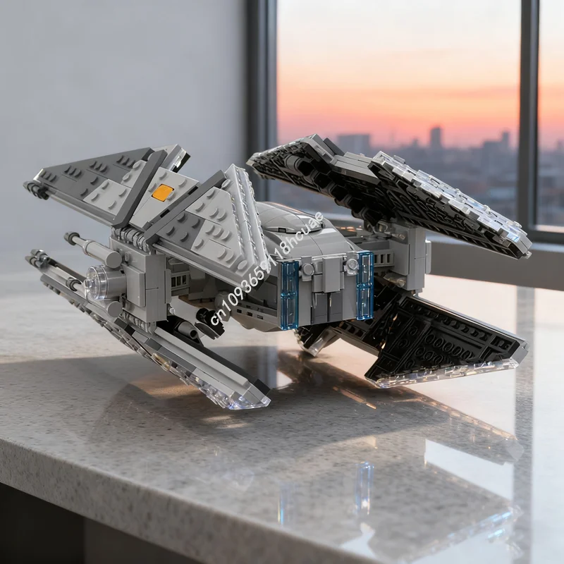 

869 шт. MOC TIE Avenger Canon Andor сезон 2 звезды модель строительные блоки строительные рождественские подарки сборка DIY идея игрушки для детей