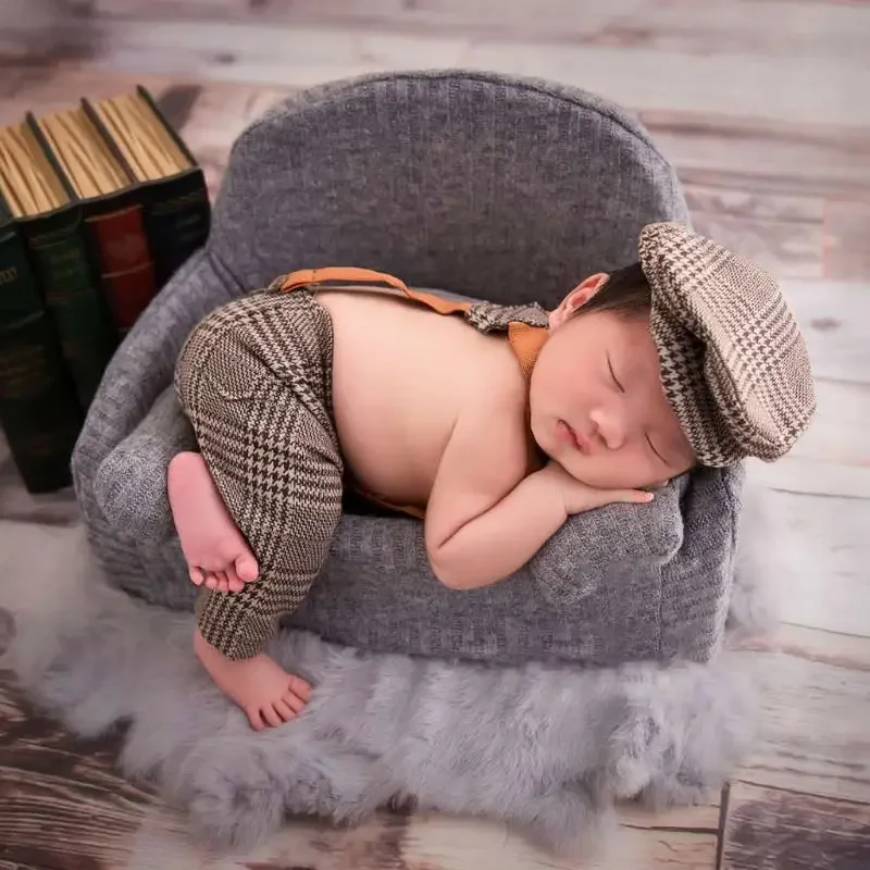 

4 Pcs/set Newborn Photography Props Mini Sofa Posing Cushion Baby Photo Chair Decoration Fotografia Accessories