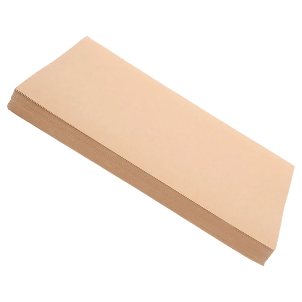 50 hojas de papel Kraft marrón, tarjetero resistente para manualidades, proyectos de bricolaje, fabricación de tarjetas, arte de fondo, álbumes decorativos seguros