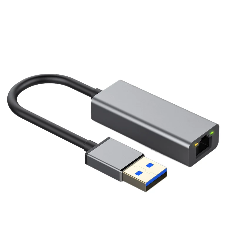 USB 3.0ไปยังการ์ดเครือข่าย RJ45อะแดปเตอร์ LAN 10/100/1000 Mbps อะแดปเตอร์อีเธอร์เน็ต Realtek RTL8153สำหรับแท็บเล็ต PC Win 7 8 10 XP