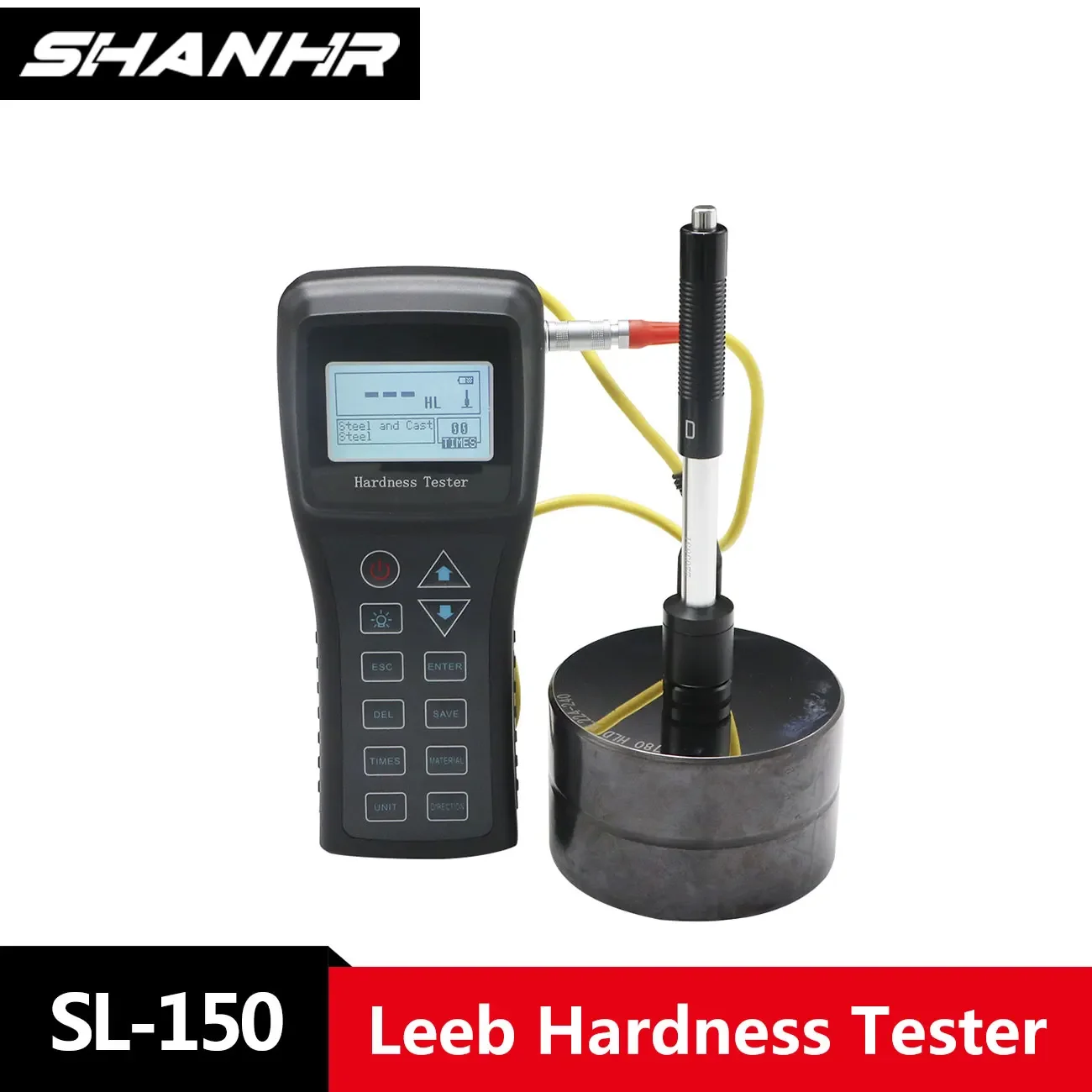 SHANHR SL-150 Digital Leeb Hardness Meter Durometer for Metal Steel
