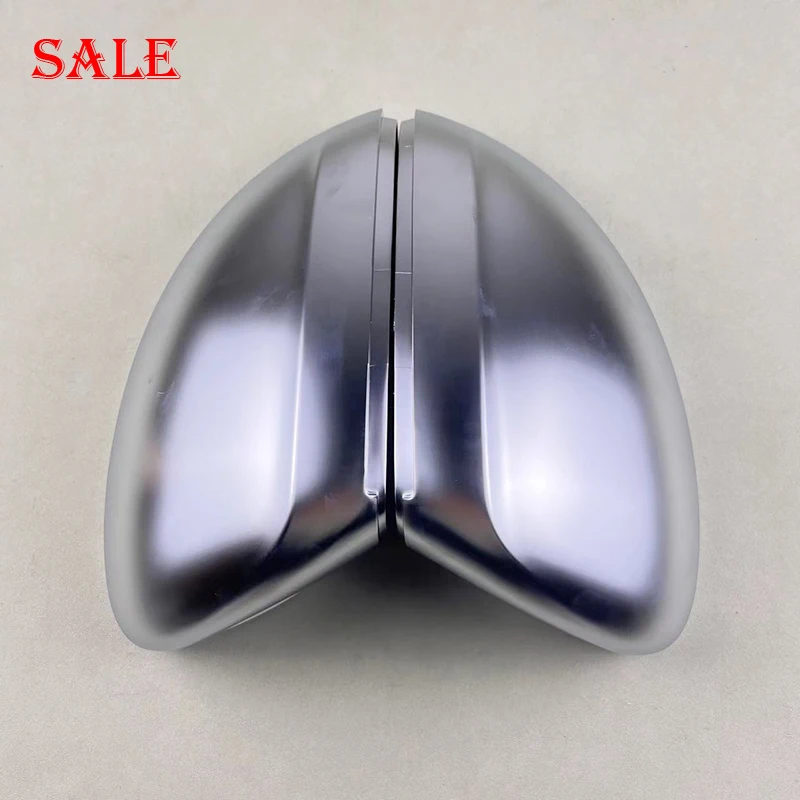 

Fit For Volkswagen Tiguan Allspace L 2017-2020 Matte Chrome Silver Side Rear View Mirrors Shell Housing