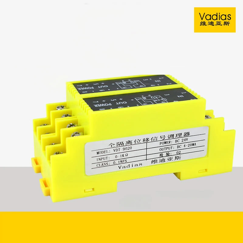 Potentiometer Signal Converter 0-1Kohm 0-5Kohm 0-10Kohm to 4-20mA 0-10V 0-5V Potentiometer Signal Transmitter with DC24V - Image 5