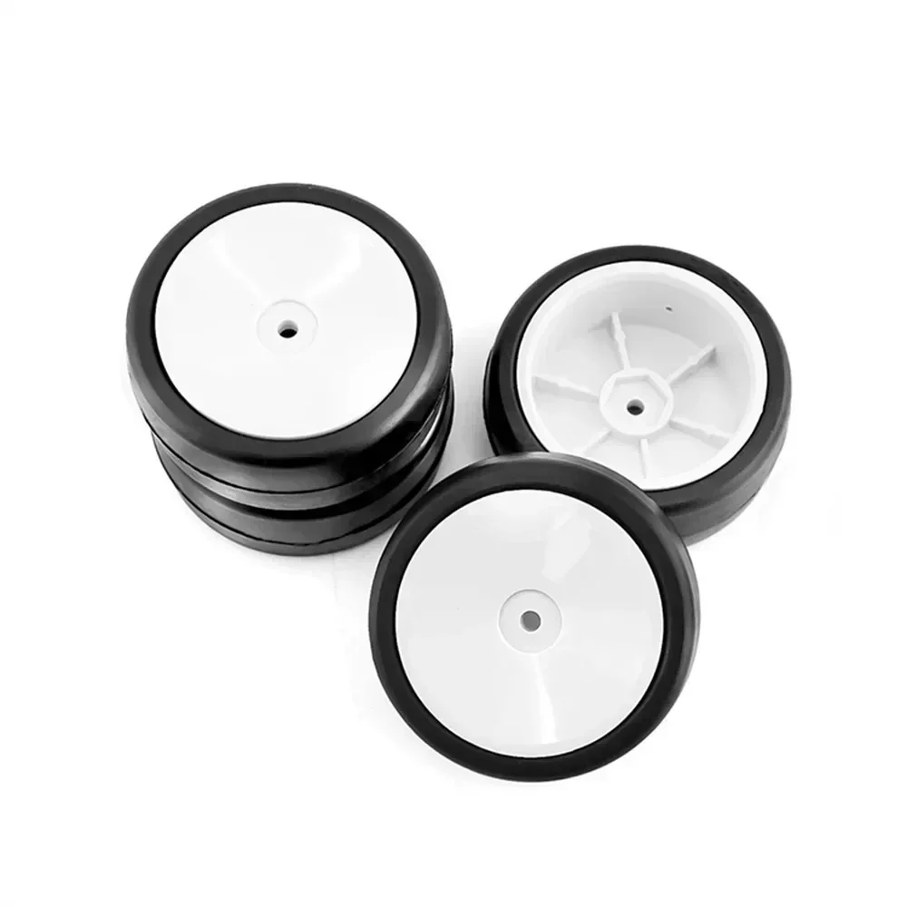 4 PCS 1/10 Electric Room Hot Melt Tire 039M Liner Wheel 36X Hardness for 1/10 On-road Racing RC Car Accessories