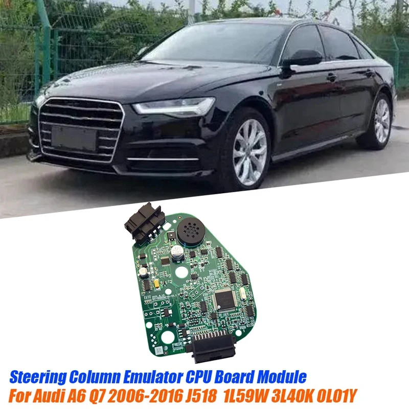 

Steering System Emulator CPU Board Module For A6 Q7 2006-2016 J518 1L59W 3L40K 0L01Y Steering Column Lock Simulator Parts