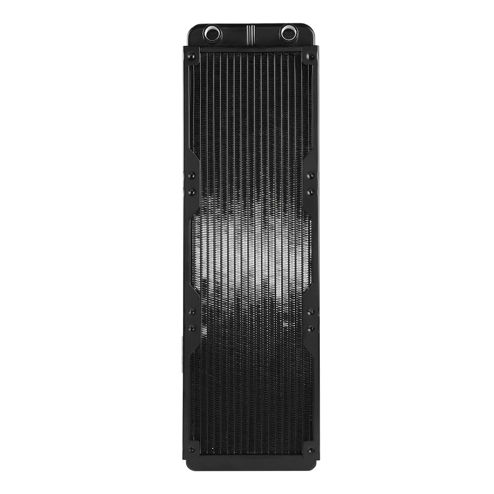 High Efficiency 360mm 18 Tubes Thread Water Cooler Radiator Durable Aluminum Easy Install for PC Computer Water Cooling System