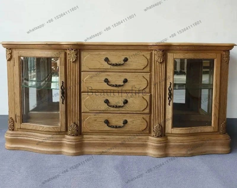 

LXAmerican rural side cabinet, light luxury style classic, taste and pure luxury enjoymentSSS