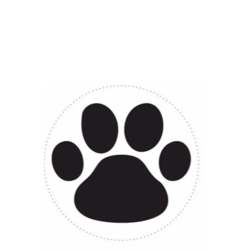 Pegatinas de coche Aufkleber pegatina Auto Motorrad Pfote Tier Hund Katze 15cm PVC KK