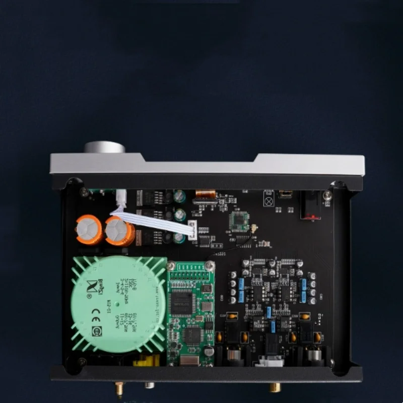 Audiofiele Audio Decoder QCC5125 Bluetooth 5.1 Dual ES9038Q 2M DAC DSD512 Decoder HIFI Digitaal naar analoog Converter AMANERO USB