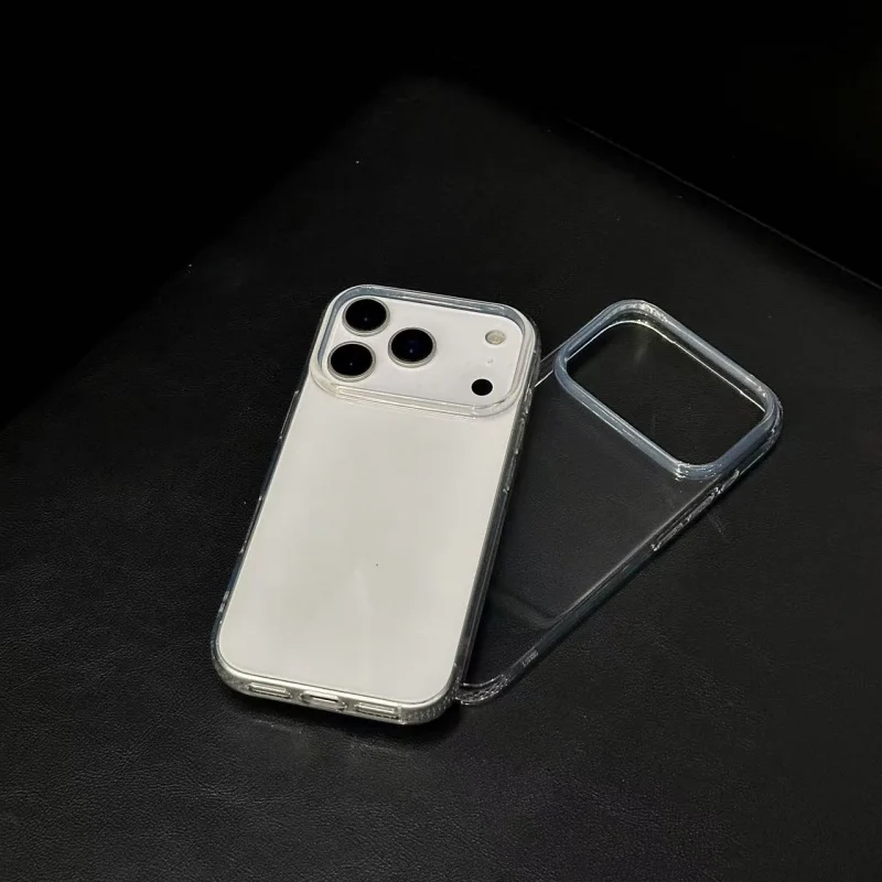 

Large hole transparent case suitable for new models17Series of fashionable and simple phone casesiphone15plusMobile Phone Protec