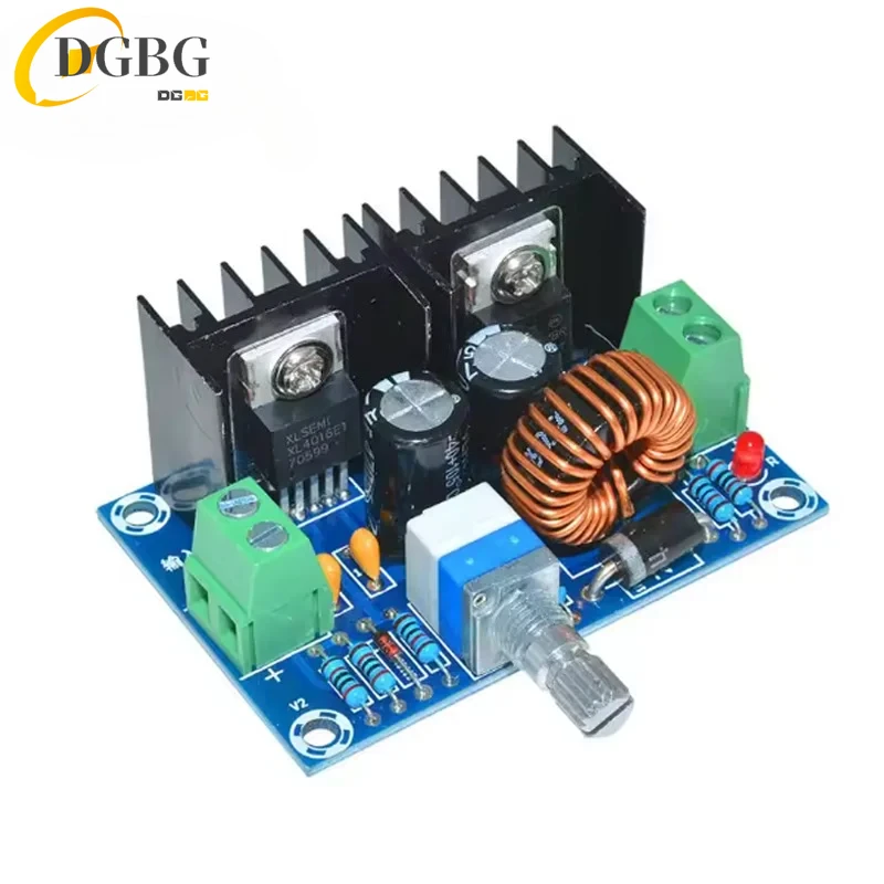 XH-M401 DC-DC Step Down Buck Converter Power Supply Module 8A 200W XL4016E1 PWM Adjustable 4-40V To 1.25-36V Voltage Regulator