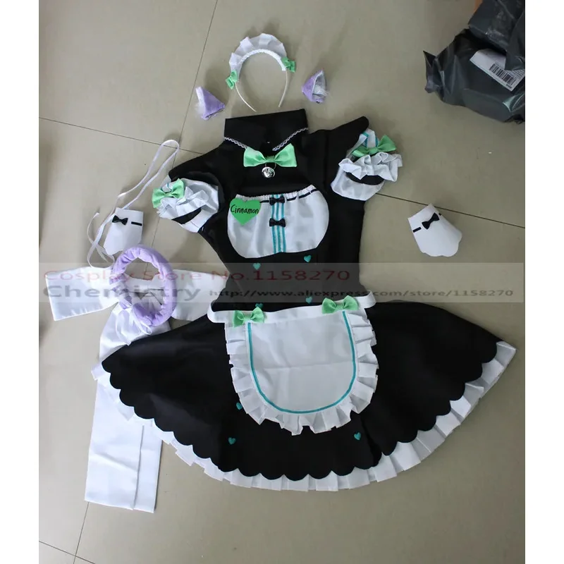 Nekopara Cinnamon Cosplay Costume