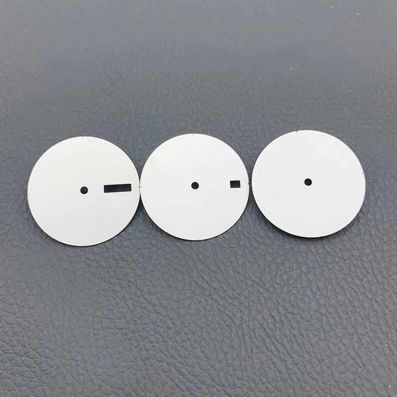 Mod DIY 28.5mm Watch Dial White Fits NH35 7S26 4R Automatic Movement for SKX007 SKX173 SRPD Turtle Abalone Tuna Canne Watch ODM