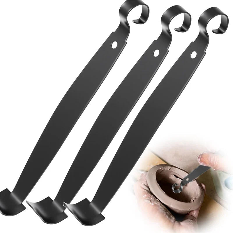 

【Любимые люди】Инструменты для обрезки керамики, Инструменты для обрезки керамики для глины и обрезки, Качественные двусторонние обрезки глины T