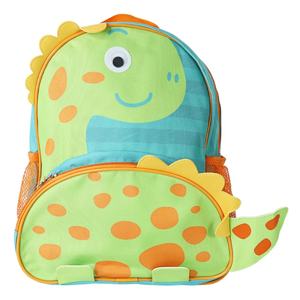 Dinosaur Children's School Backpack-Green