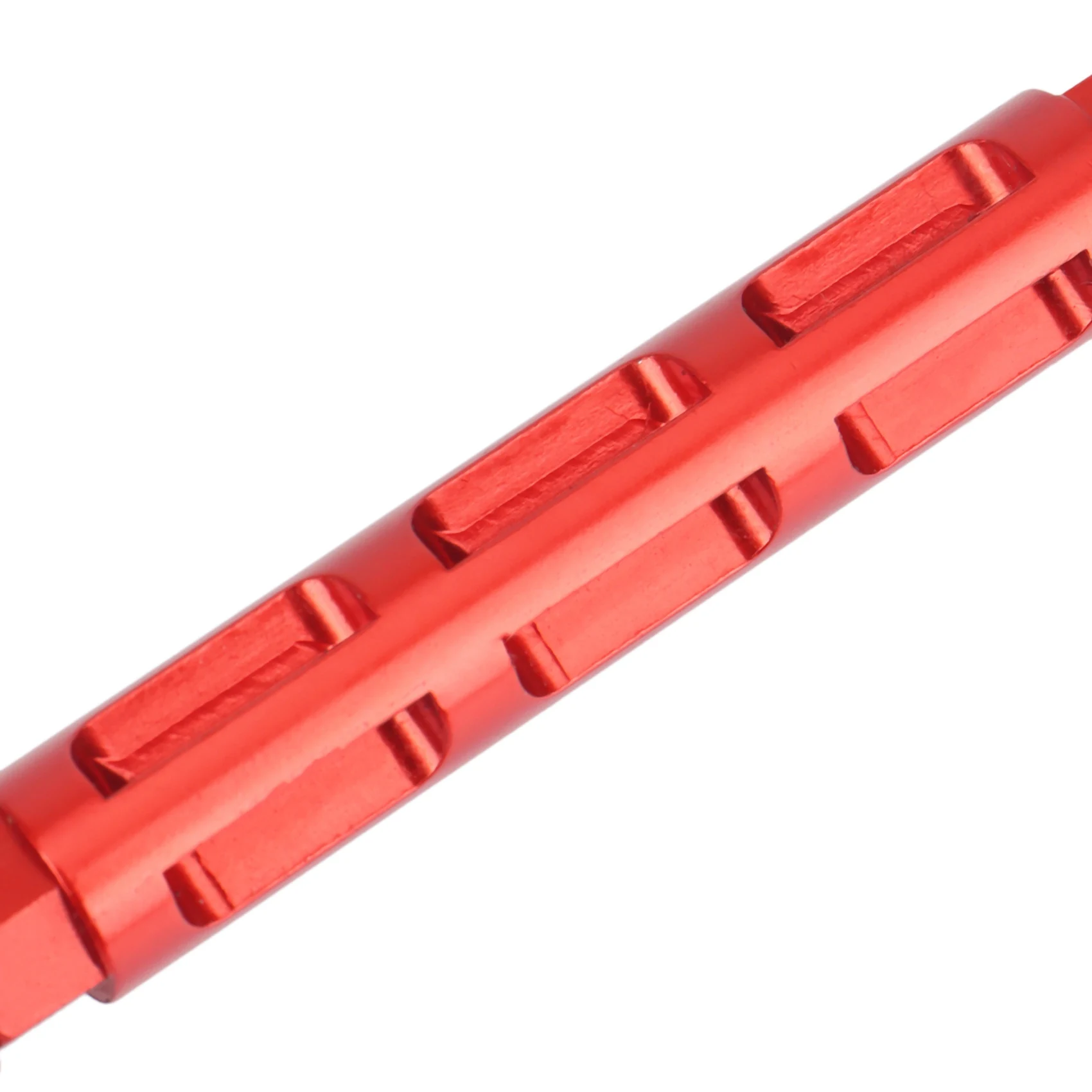 ก้านเหล็กยึดพวงมาลัยด้านหน้าปรับได้ทำจากโลหะ2ชิ้นสำหรับ losi Super Baja Rey 1/6อะไหล่ mobil RC รถบรรทุกทะเลทราย