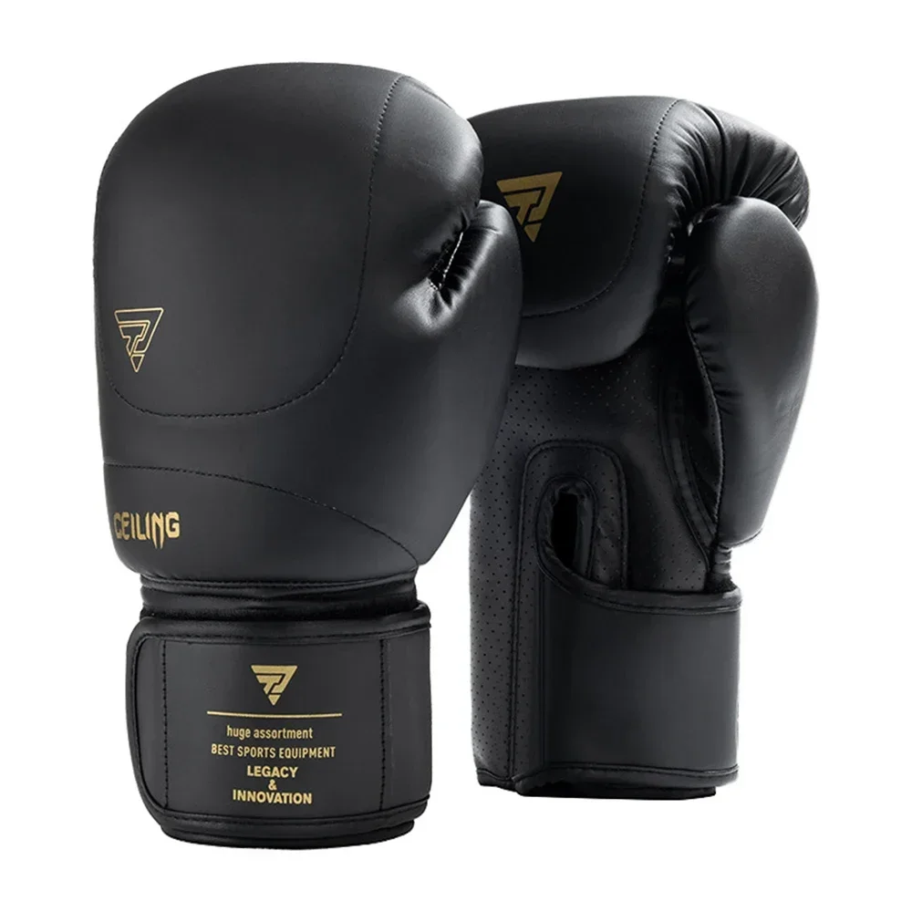 

Boxing Gloves Men & Women PU Leather Sandbag Training Muay Thai Fighting Muay Thai Competition Gloves Multi Layered 12 14 16 oz