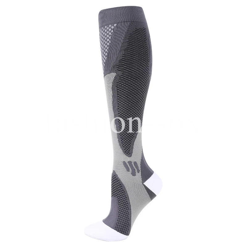1 PAAR Kompressionssocken Sportsocken Medizinische Pflegestrümpfe Verhindern Krampfadern Socken Schwangerschaft Stillen Sportlich Fußball SOX