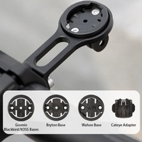 Aluminum Cycling Computer Holder Mount For Garmin GPS For Wahoo with Camera Base for Giant Bike PCR/TCR Defy ADV Series