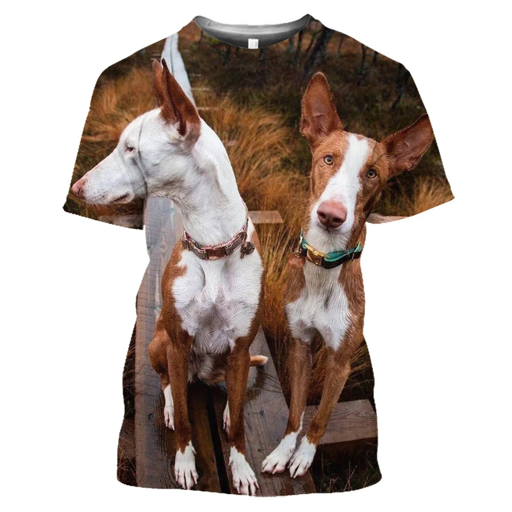 Hound Dogs Hunting 3D T Shirt Men\'s Women\'s Teenage 6Xl Dog Quick-drying large size sweatshirt Summer Short Sleeve Harajuku Top