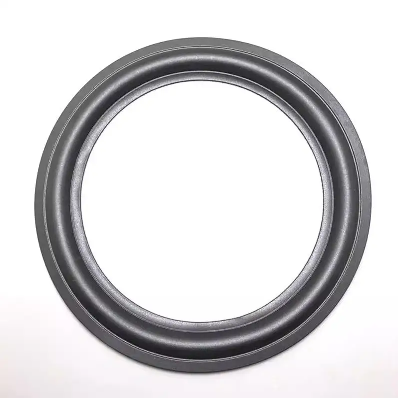 GHXAMP-anillo con borde de goma negro para reparación de altavoces Morel, 5,5 pulgadas, 142mm, 102mm, 2 piezas