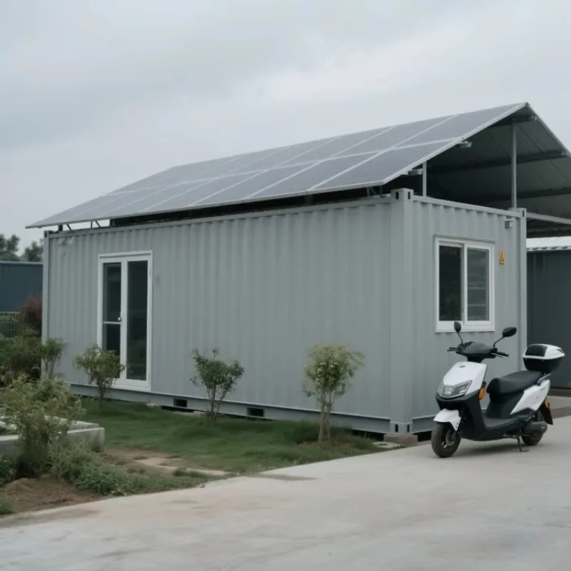 حاوية لوحة كهروضوئية منزل نظام الطاقة الشمسية جاهزة حاوية محمولة منزل للاستخدام في المكتب وغرفة النوم في الهواء الطلق في الفندق #5