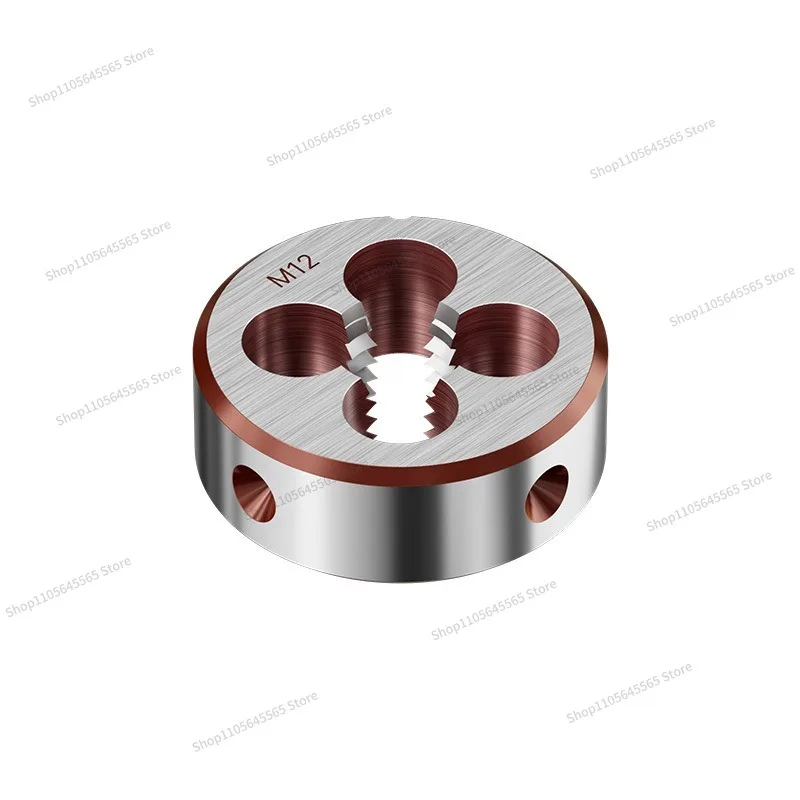 For round die teeth standard teeth fine teeth metric manual thread alloy steel sleeve wire die  non-standard alloy steel