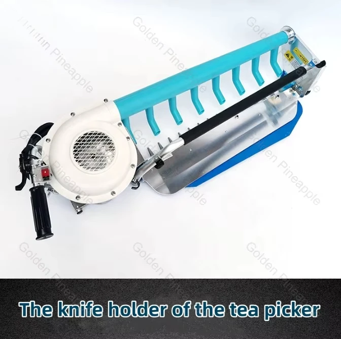 with Essential Motor and Gear ComponentsPortable Backpack Tea Leaf Picking Mini Harvester for Professionals