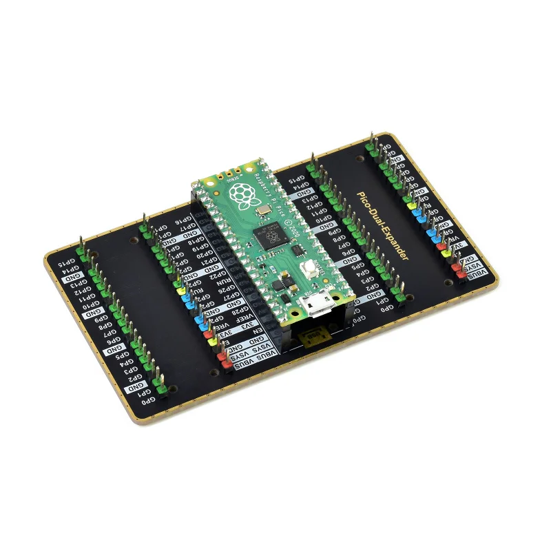 【Official】Makerseek & Waveshare Pico-Dual-Expander-SKU-19343-Price without Shipping fee