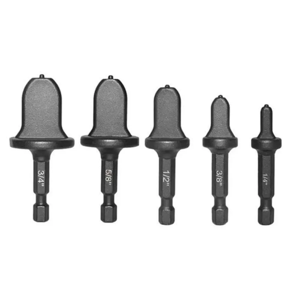 5/6Pcs Hexagonal Handle Copper Tube Expander HVAC Repairing Set Steel Pipe Hole Flare Extender Take-over Tool Manual Swage Tool