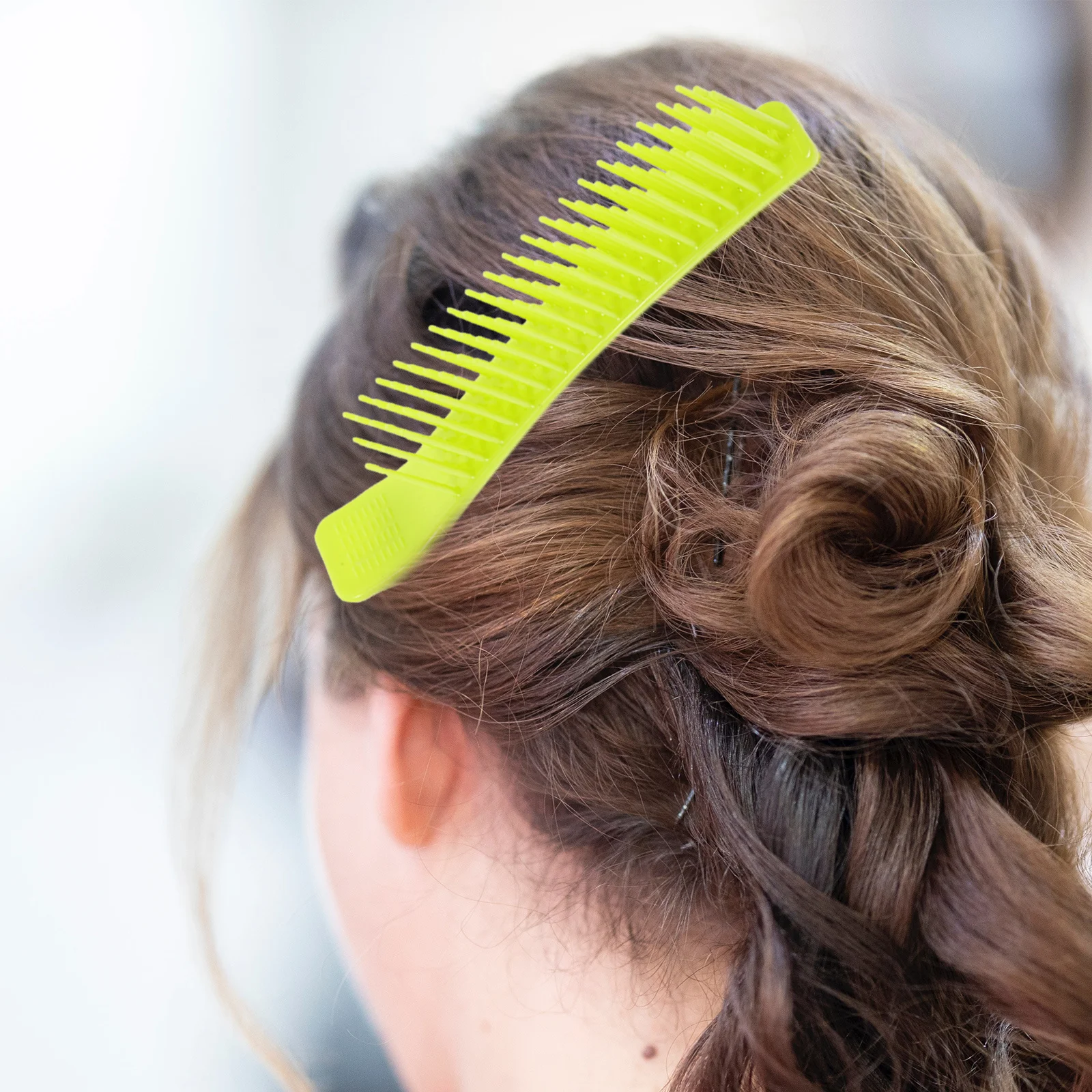 قطعتان من مشابك تصفيف الشعر الاحترافية لتصفيف الشعر في صالونات التجميل خفيفة الوزن ومحمولة ومتعددة الاستخدام ومشبك مصفف الشعر