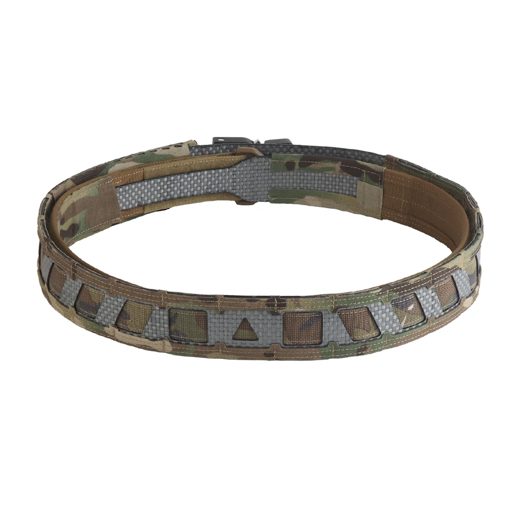 Battle Belt Camo Style MOLLE Tactische riem Outdoor jachttraining Binnenste buitenste dubbele tailleriem met magnetisch lokalisatiesysteem