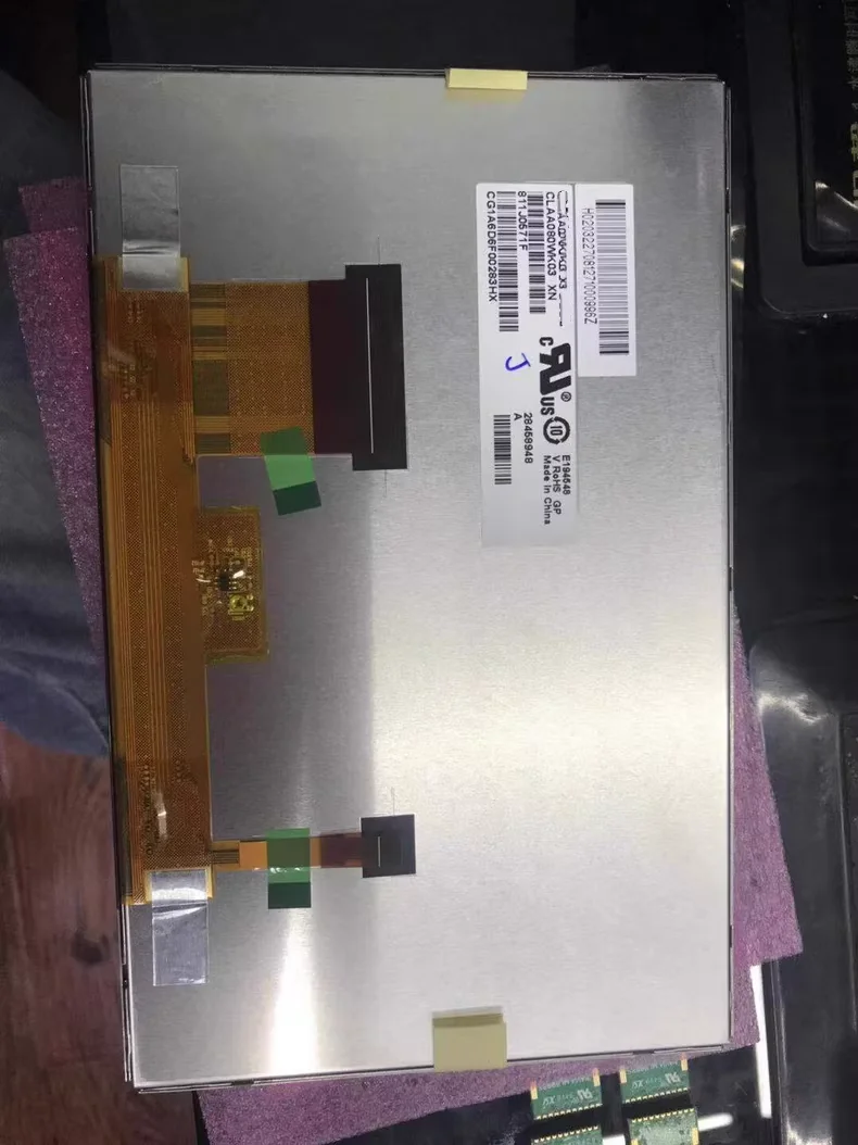 

ЖК-экран 8 дюймов для CLAA080WK03 XN на складе