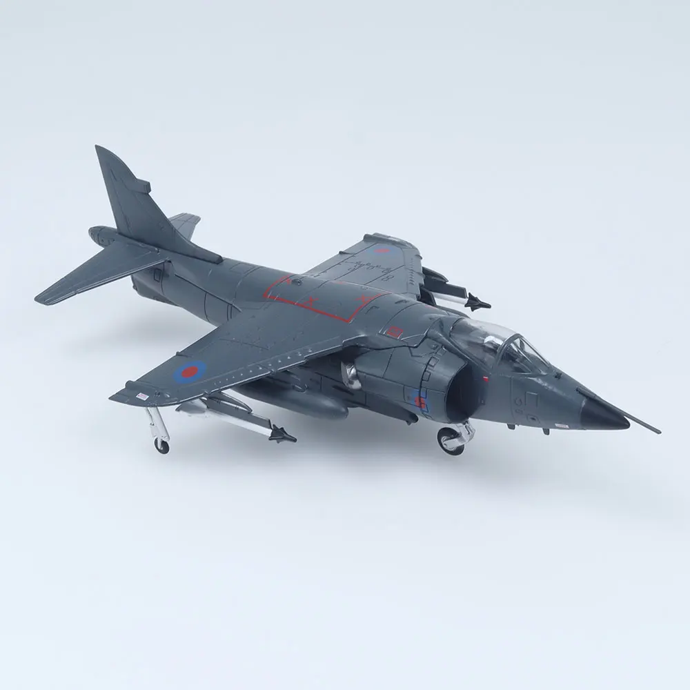 1/72 مقياس البحر هارير يموت الصب طائرة نموذج معدني للهدايا