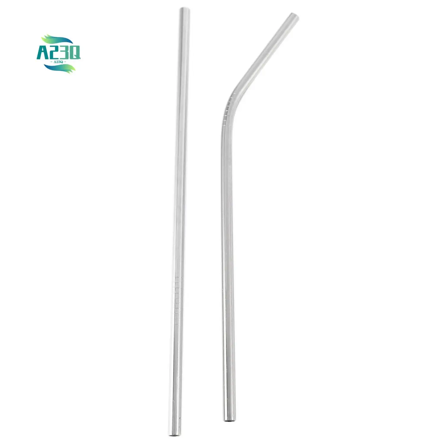 

A23Q-100Pcs Металлические трубочки можно использовать повторно, трубы для питьевой воды из нержавеющей стали 304, 215 мм х 6 мм, изогнутые трубочки и 50 прямых Stra