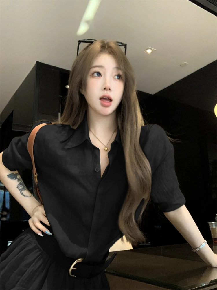 Ele Slim Fit irt Dr Donna Ort Sve Gonna a pieghe Vita alta Coreano Sle Pendolarismo Estate Autunno Nuovo arrivo