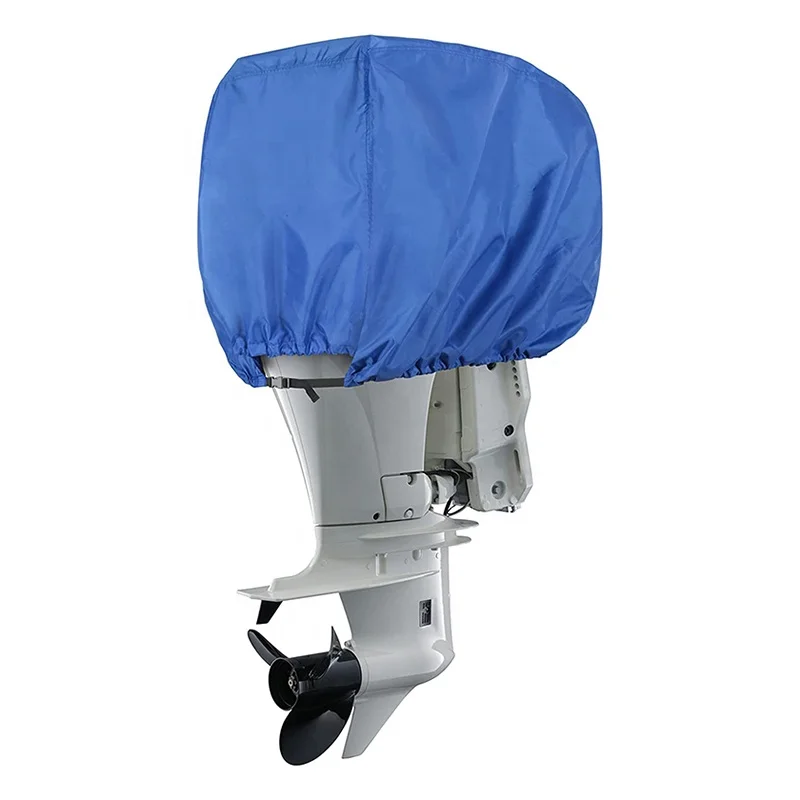 Waterproof Heavy Duty UV Resistant Boat Engine Hood Covers Outboard Motor Cover Ultra Strong Boat Motor Cover For20-300 HP