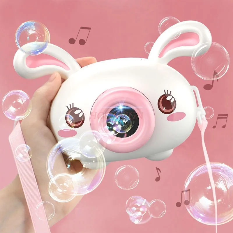 Bubble camera fully automatic bubble blowing children's toys