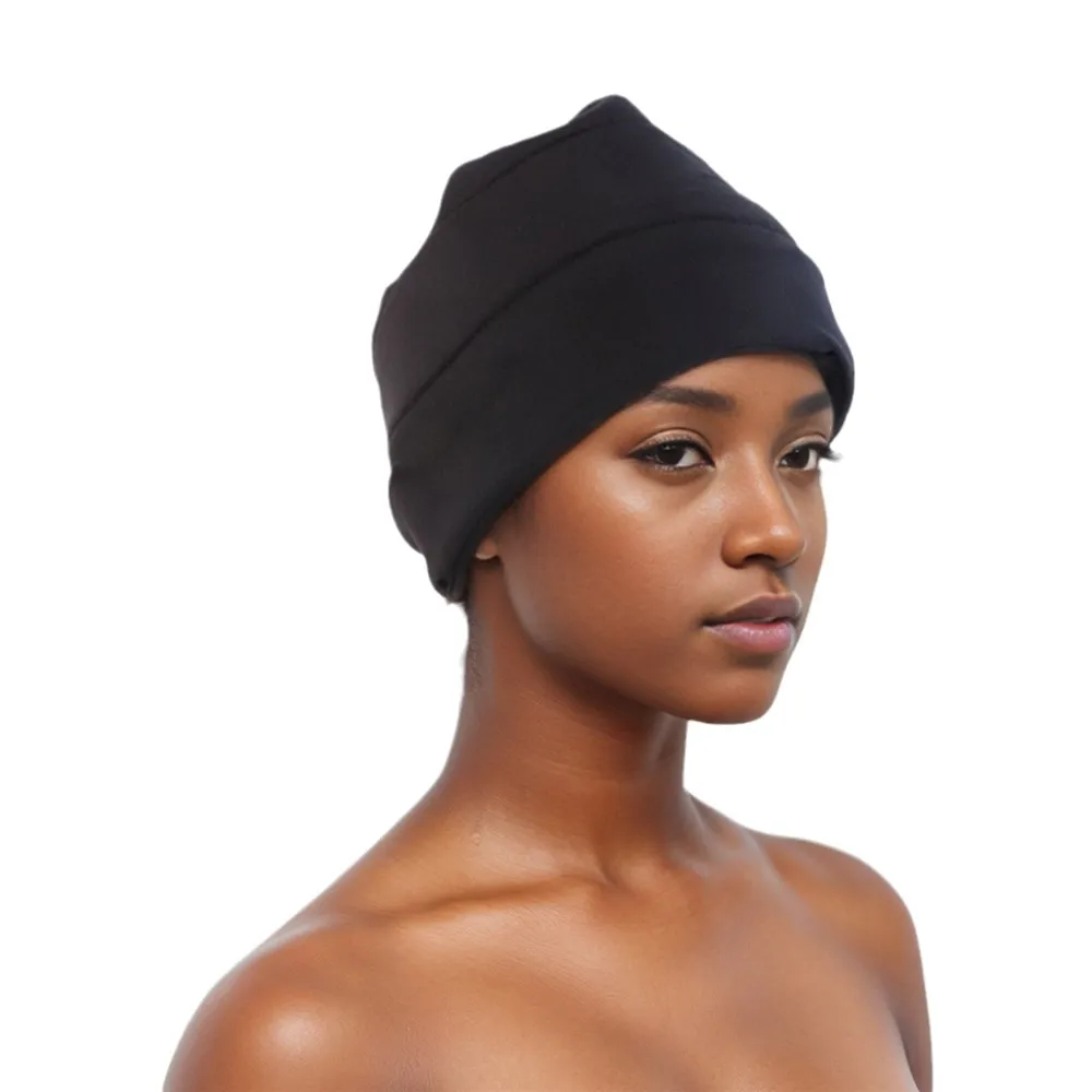 Turbans Volumiser Lightweight Under Scarf Bonnet Black Turban Lifter Underneath Turban Lift