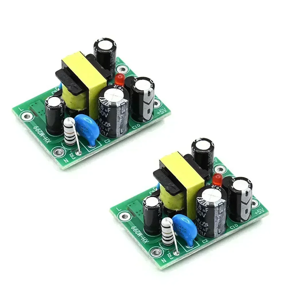 2pcs Dual Output AC-DC Power Supply Module: Isolated 5V & 12V For Versatile Use For Test Measurement Tool Accessory
