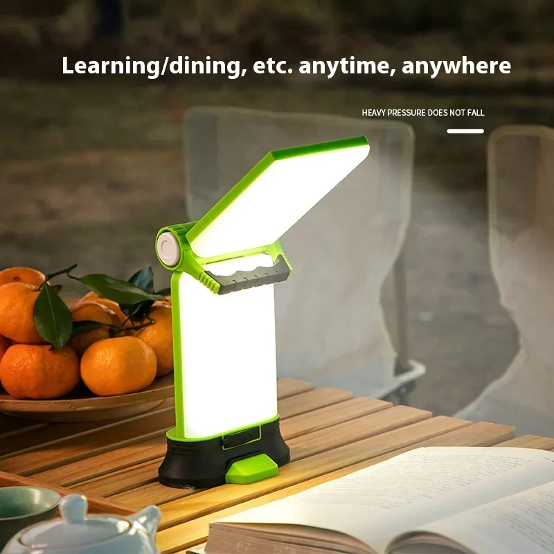 1000 Lumen Double Sided Table Lamp Portable Camping Lantern USB Rechargeable Outdoor Waterproof Emergency Work Light For Fishing