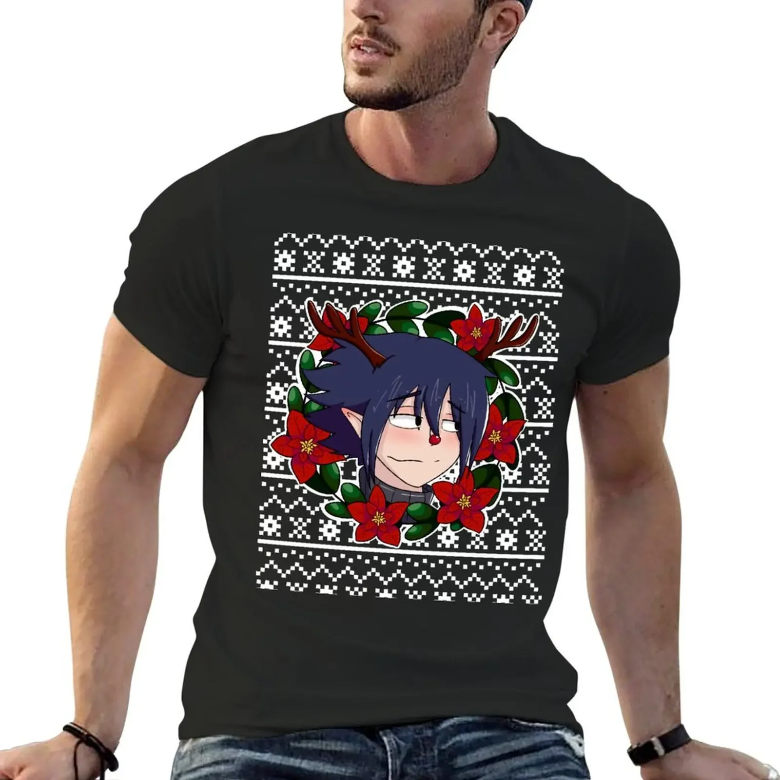 

Tamaji Amajiki Christmas Sweater T-Shirt shirts graphic tee oversized graphic tee mens champion t shirts