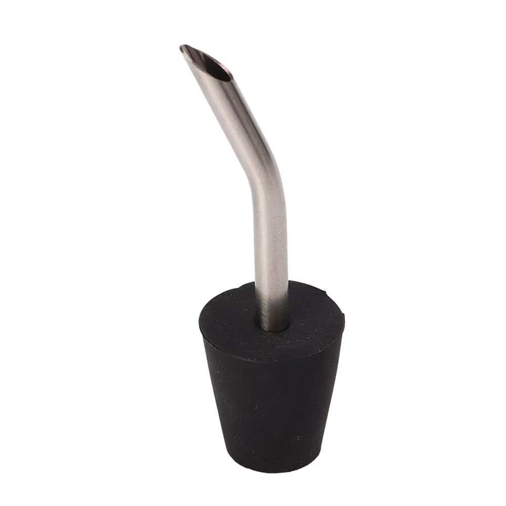 Stainless Steel, Silicone Kettle Spout Extension Easy Pouring With Brush Teapot Extension Spout Portable Pourer Spout Hiking